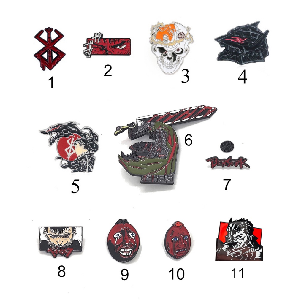 pin 3 cm berserk brand of sacrifice