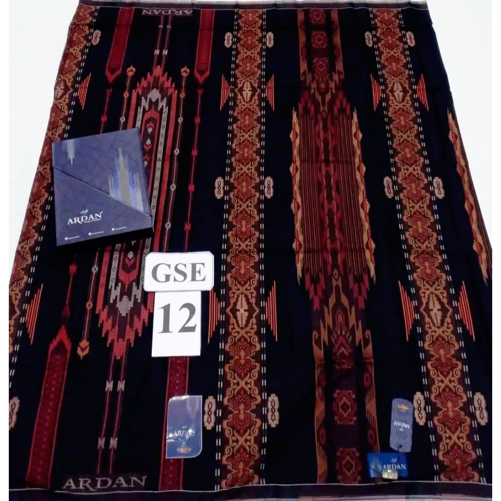 SARUNG ARDAN GSE SJM GOLD ARDAN TERTUNGGI FULL BORDIR ORI