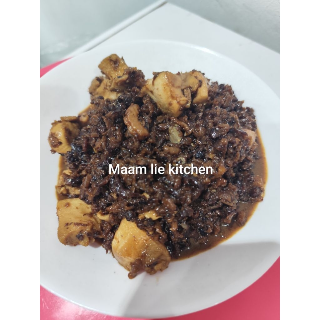 Tunyuk Ayam / Ayam tim ala bumbu babi hong ( halal)