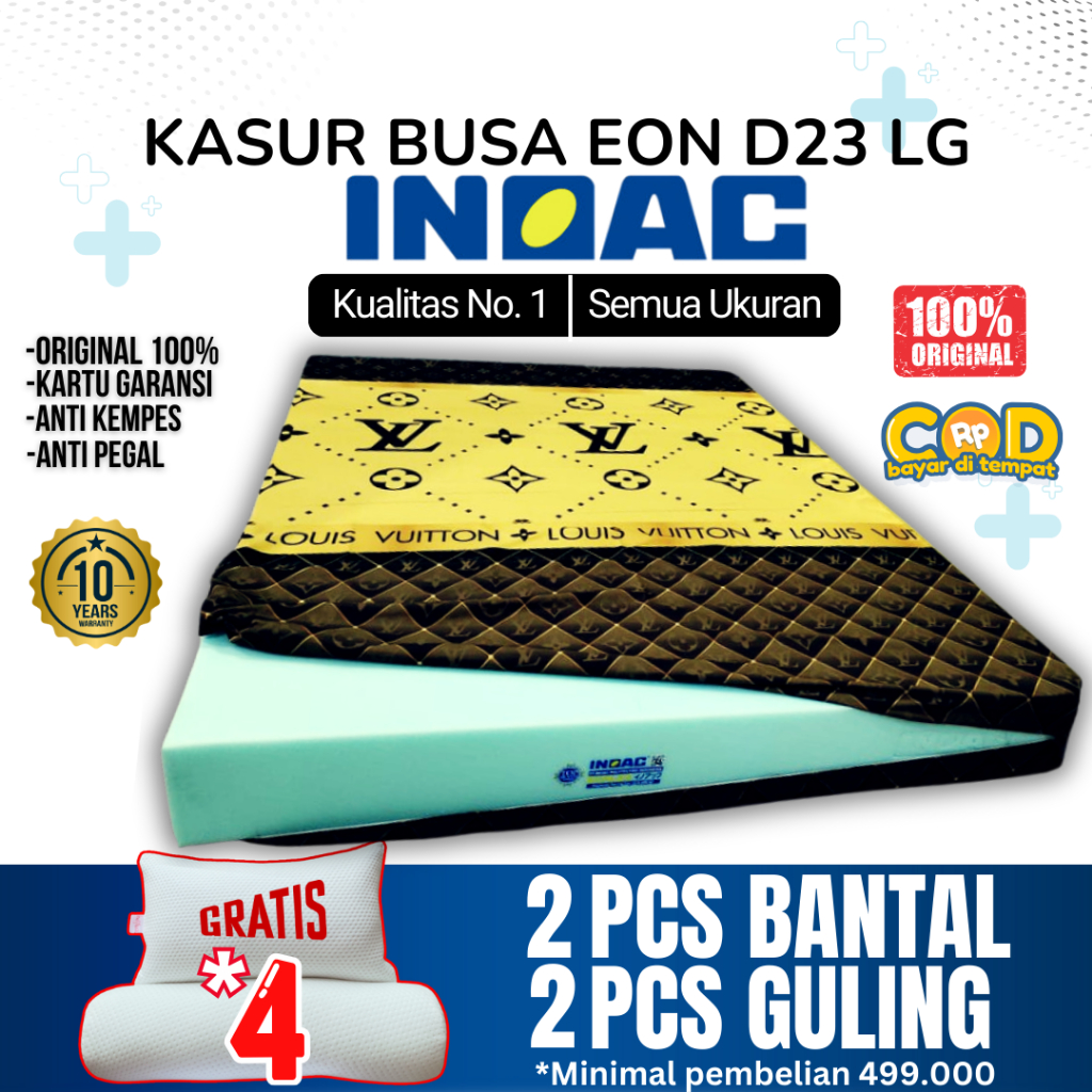 [BUSA INOAC ASLI] Kasur Busa INOAC EON D23 LG Asli ORIGINAL. Garansi 10 Tahun Distributor Resmi PT.I