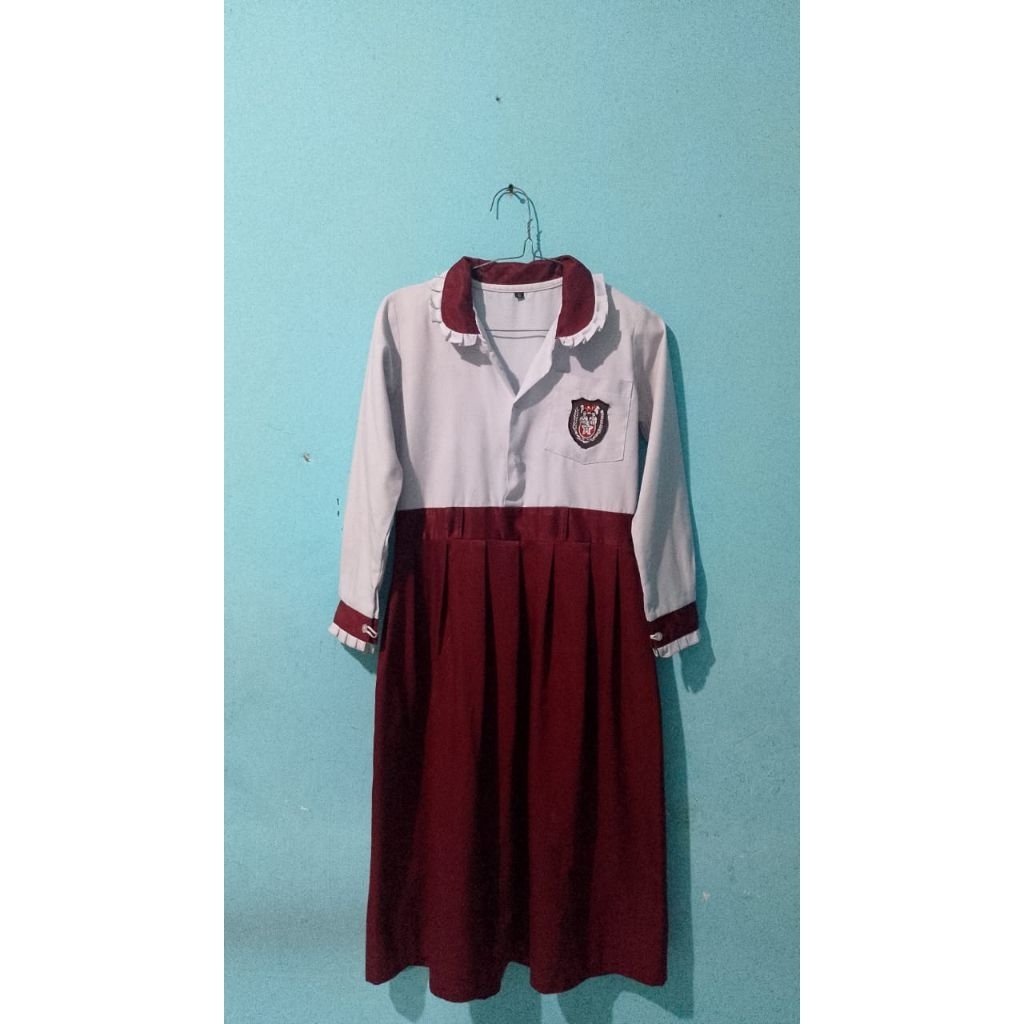 Gamis Merah Putih anak SD PL