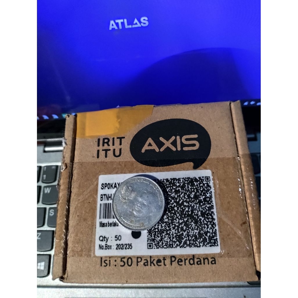 Axis Segel 0k isi 50pcs Belum Registrasi