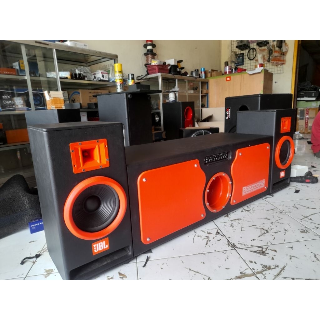 SPEAKER AKTIVE BAZOOKA 12 INCH FULLSET