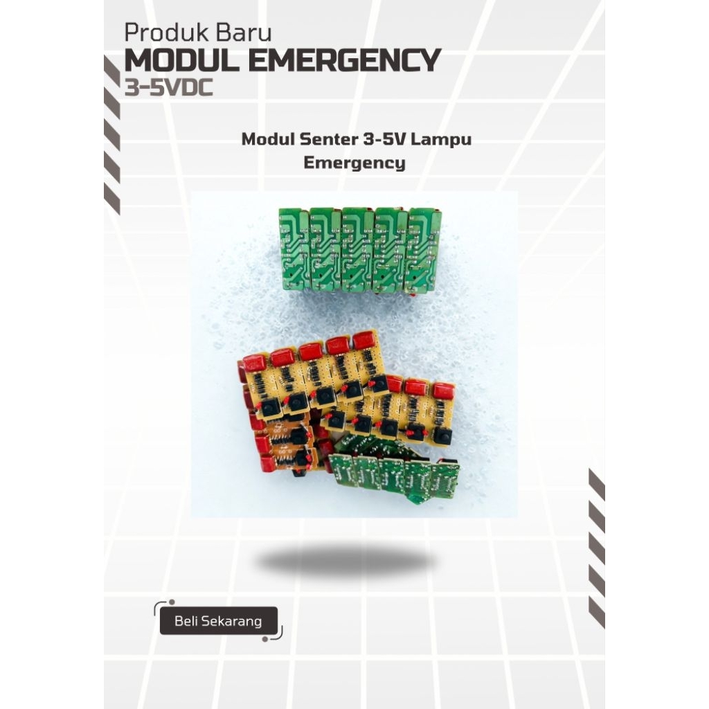 Modul Senter 3-5V Lampu Emergency