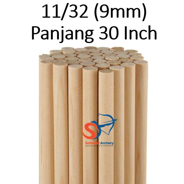 SHAFT CEDAR / POC 11/32 Panjang 30 inchi