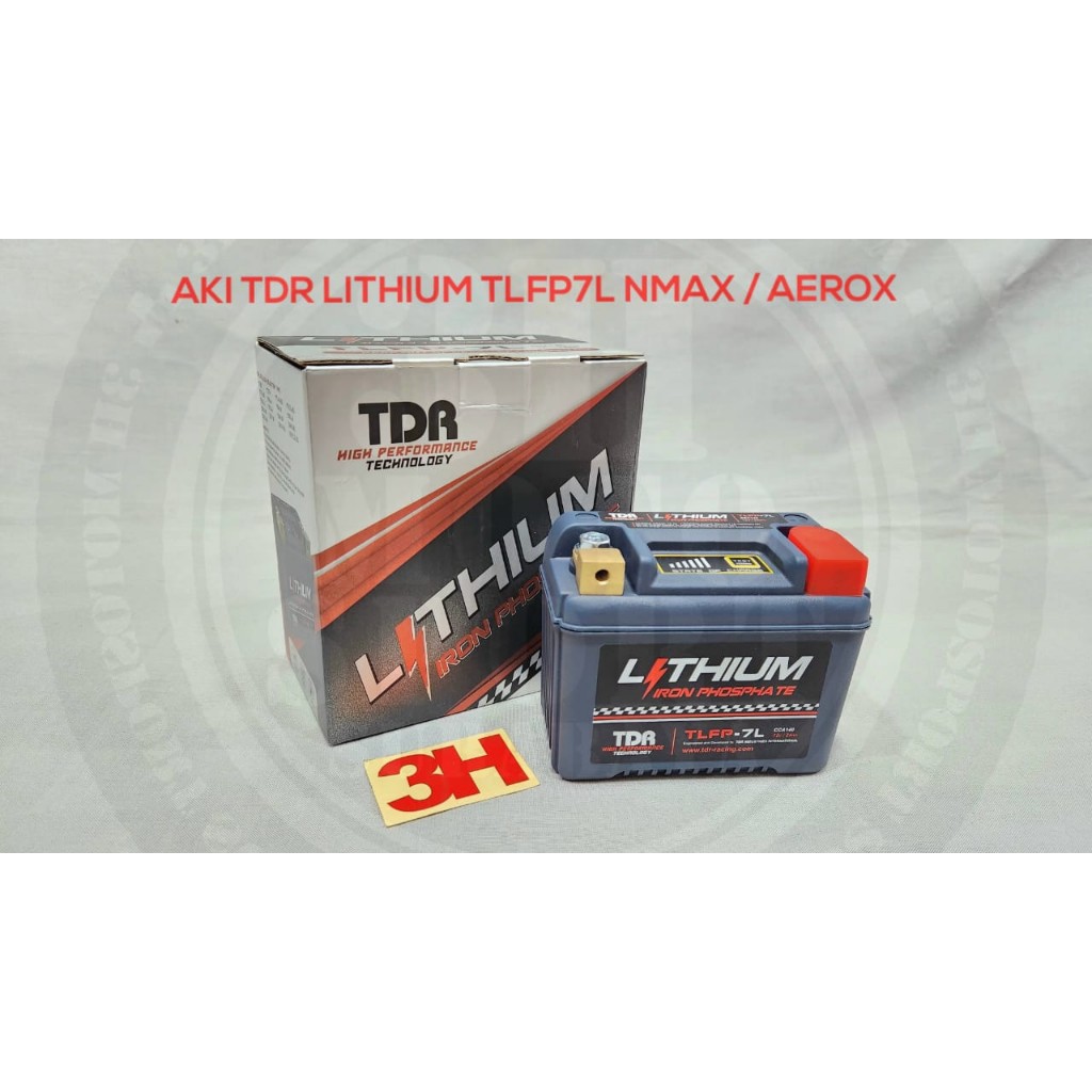 AKI TDR LITHIUM ION TLFP-14BL XMAX / TLFP-7L NMAX/AEROX / TLFP-9R NINJA 250