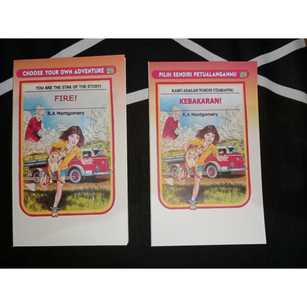 Pilih Sendiri Petualanganmu (YR) No. 28 Kebakaran