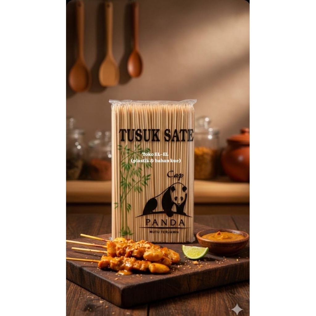 Tusuk Sate / Tusuk Sate Cap Panda /
