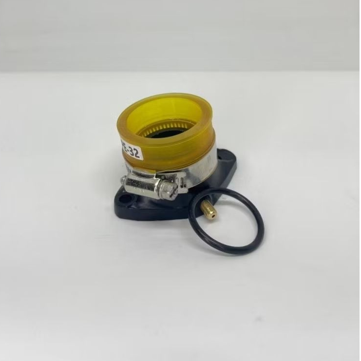 Manipol fu karbu Manifold Intake Satria FU 150 4 tak Black PE 24 26 28 30 32 34 38 40"