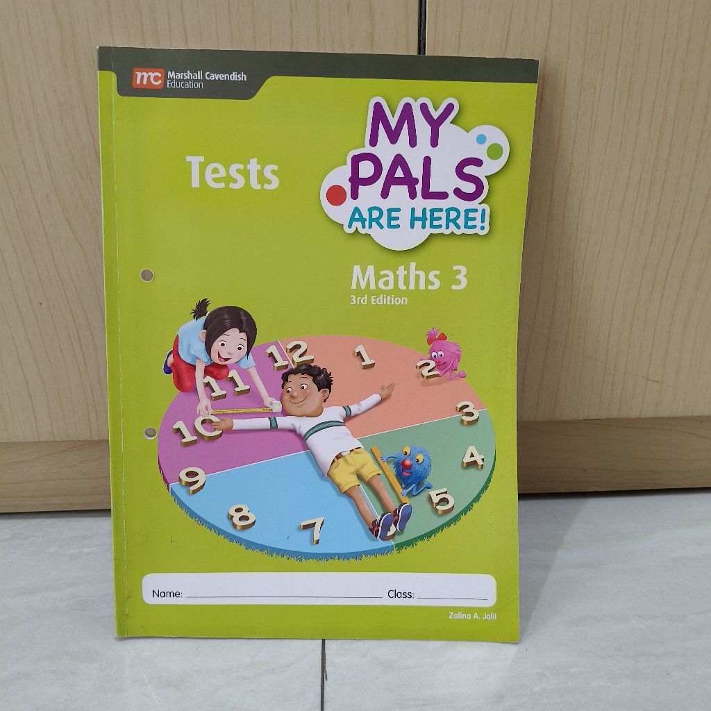 Buku Preloved My Pals Maths Tests 3
