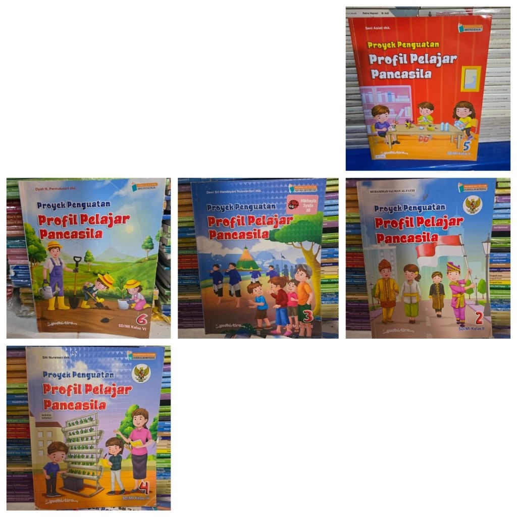 PROYEK PENGUATAN PROFIL PELAJAR PANCASILA KELAS 1 2 3 4 5 6 SD KURIKULUM MERDEKA YUDHISTIRA