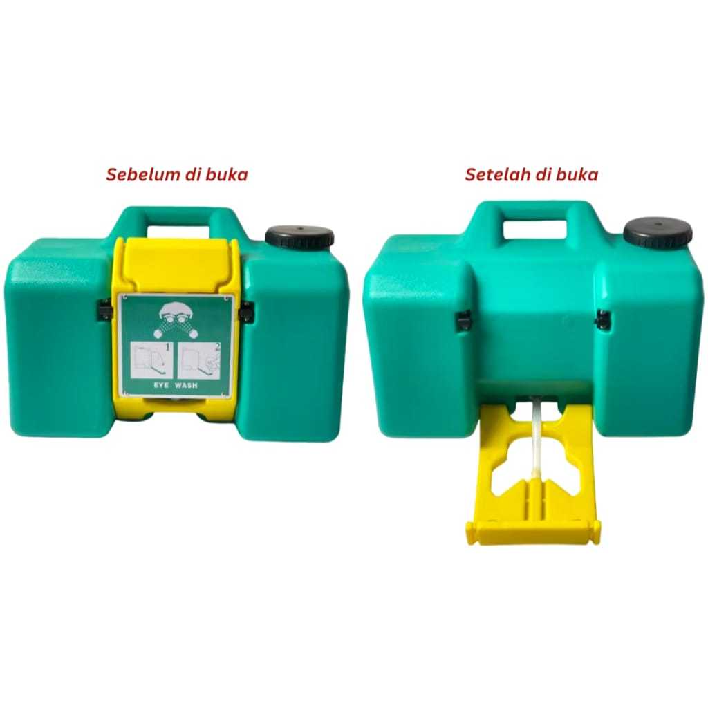 ENGO Emergency Eye Wash Portable 8 Gallon / Shower Eye Washer / 30 Liter / Eye Wash Station