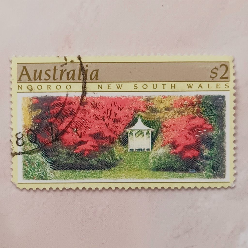 (AA) Perangko Australia 1989 Botanical Gardens - Nooroo w dollar Australia Used
