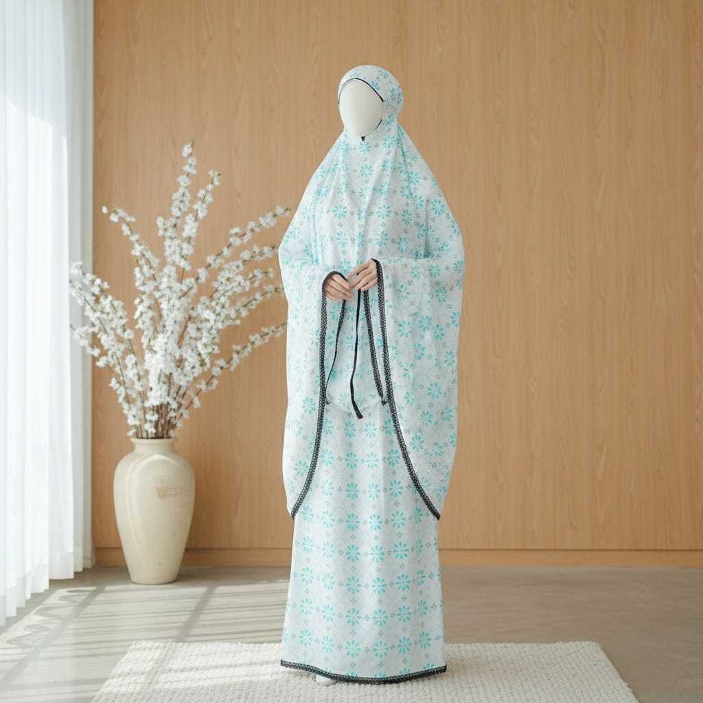tazbiya mukena putih jumbo gamila mukena haji|mukena umroh