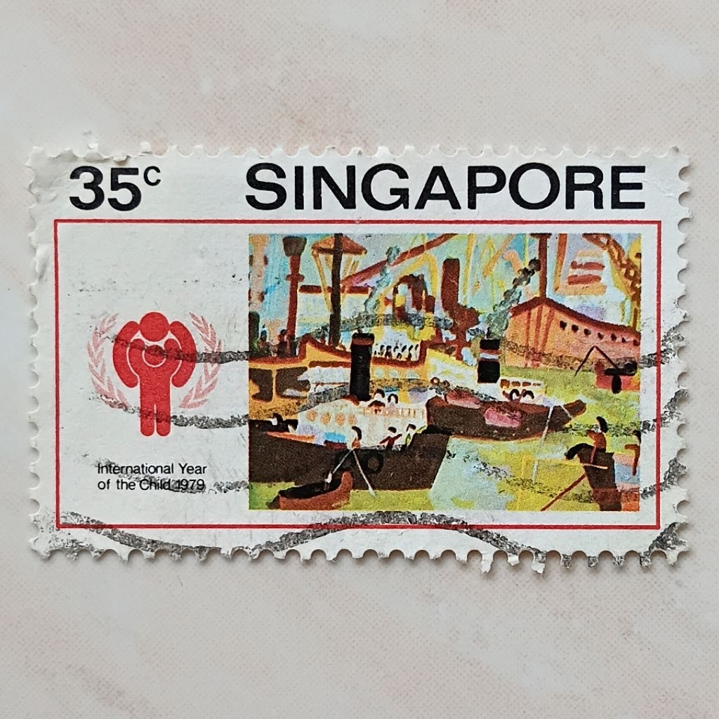 Perangko Prangko Kuno Singapore Singapura 1979 Seri International Year of Child - YN3120