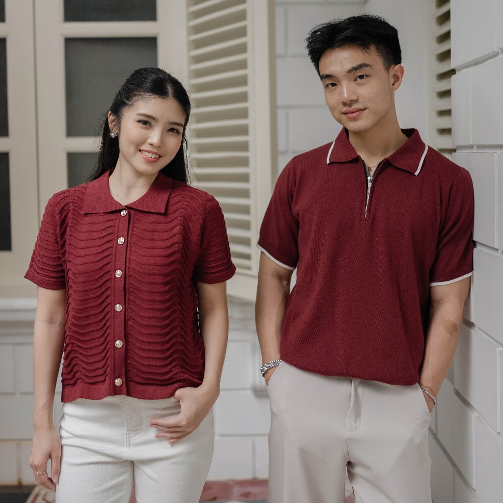 Beatrice Clothing Medan Selena Knit Blouse - Atasan Wanita | Pakaian Wanita