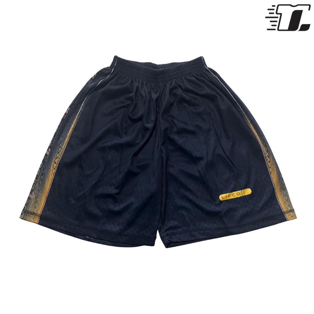 Celana Voli Pria Original Lifco Crofle Deep Yellow| Fullprint Celana Sport Cowok Bahan Crofle