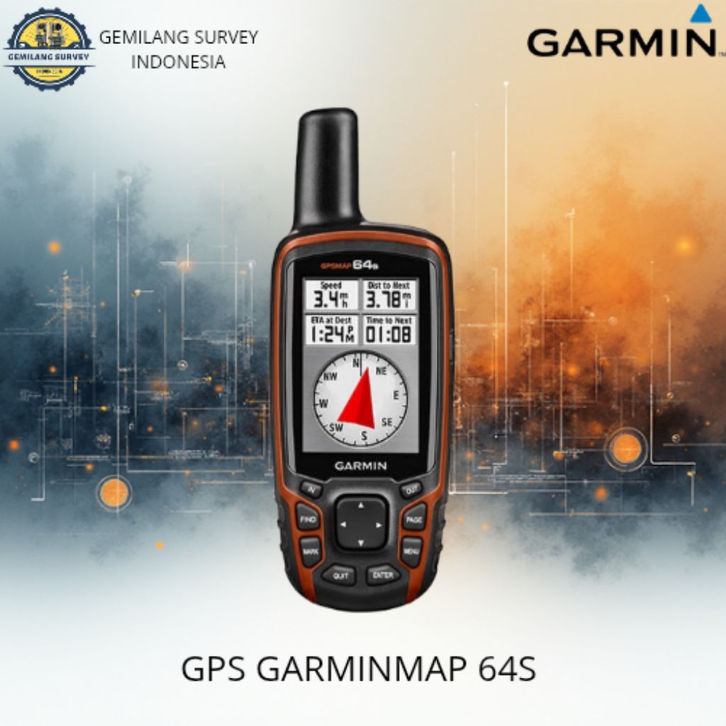GPS GARMIN 64s gps map Baru