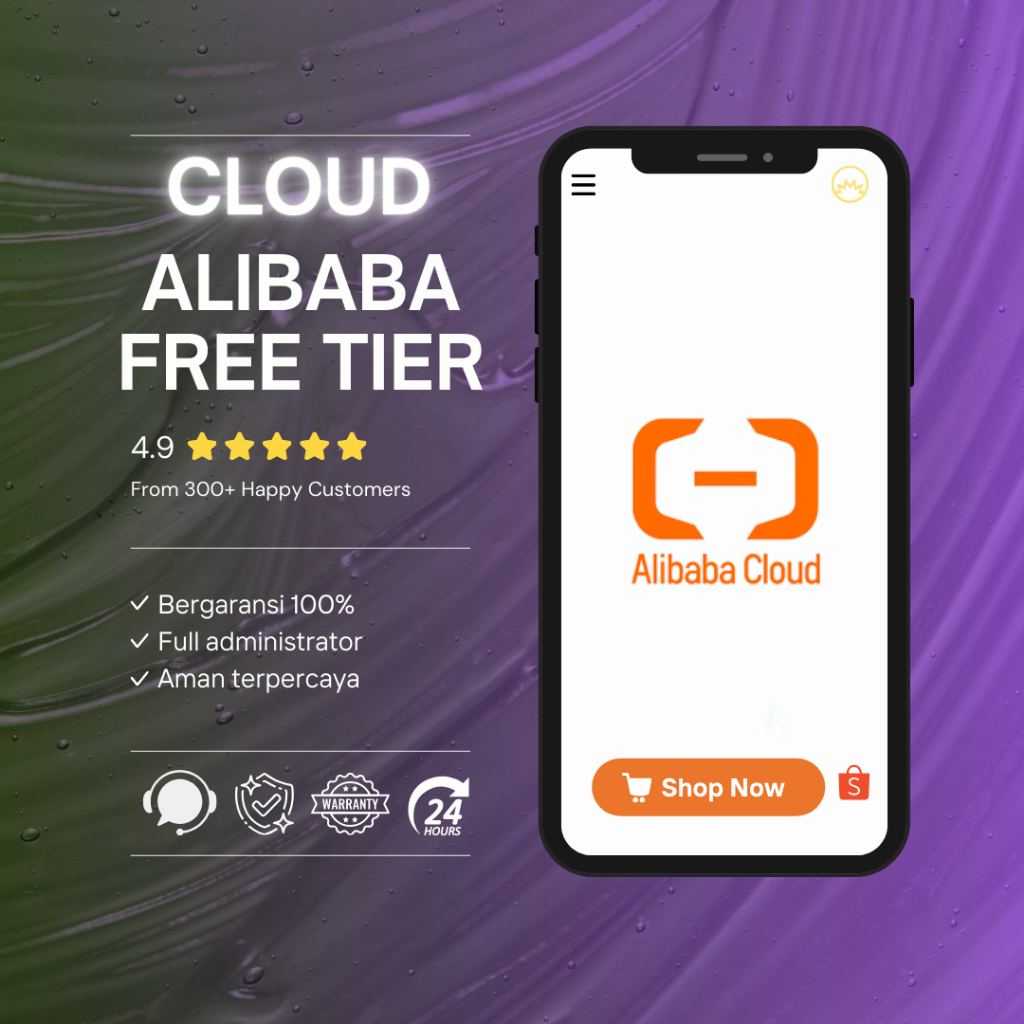 CLOUD ALIBABA FREE TIER BERGARANSI