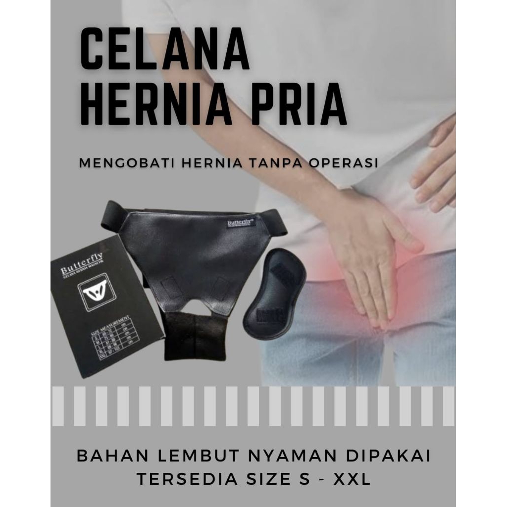 CELANA HERNIA BUTTERFLY MAGNETIK ORIGINAL