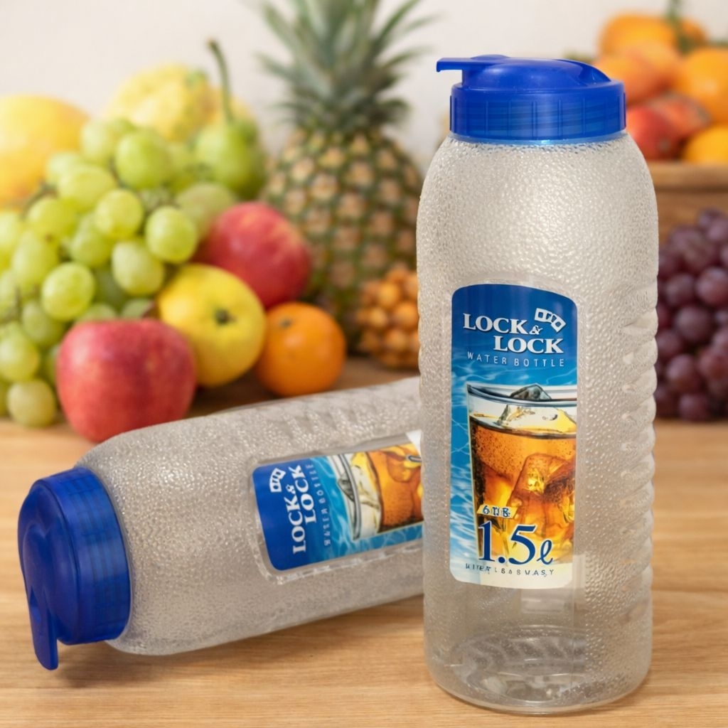 Botol Minum LOCK & LOCK  1.5L, Kapasitas besar,