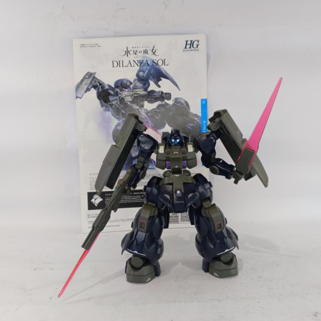 Bandai HGTWFM Dilanza Sol / Model Kit Gundam HG 1/144 2nd Sudah Rakit HS331