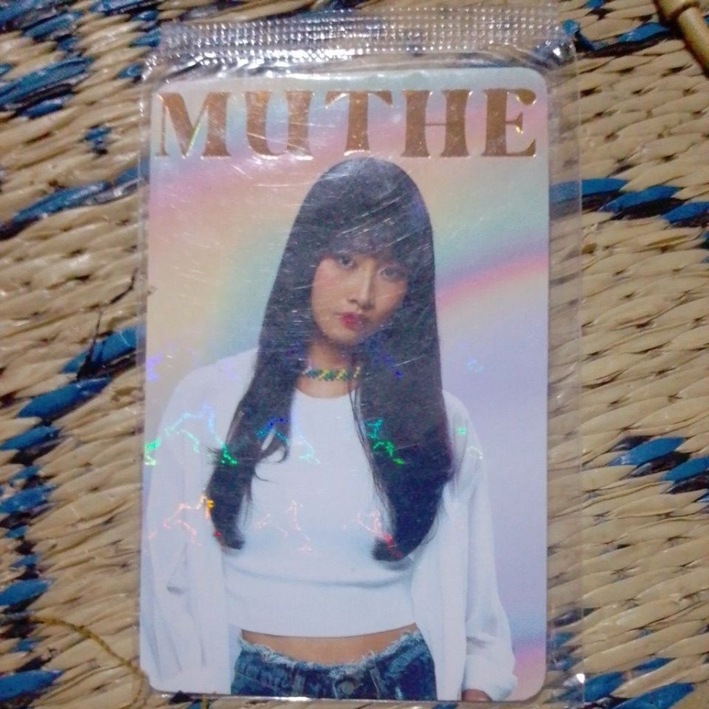 photocard japota×jkt48 hologram muthe