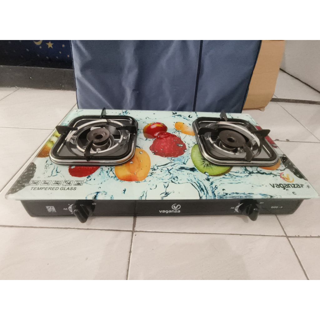 Kompor Gas Dua Tungku Vaganza