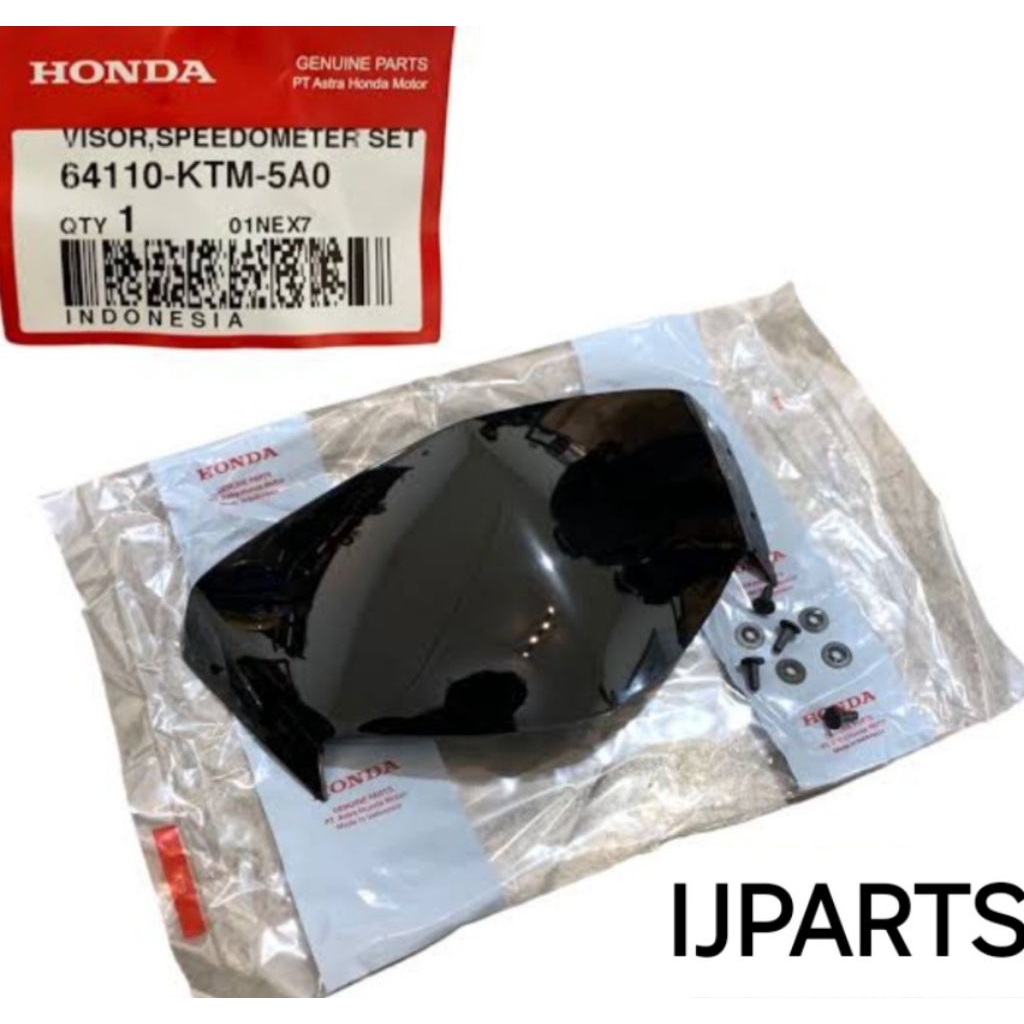 VISOR BATOK LAMPU SUPRA X125 LAMA ORIGINAL AHM