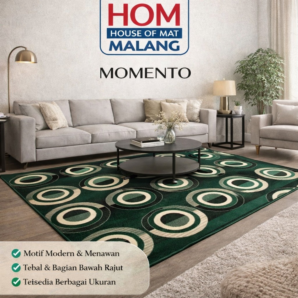 HOM Malang | Karpet ukuran 210x310 | Karpet Momento