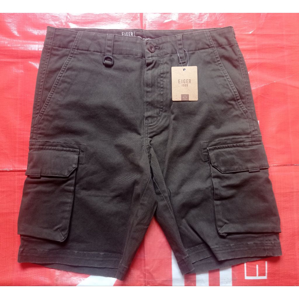 Celana Pendek1998 Cargo Pendauh Olive