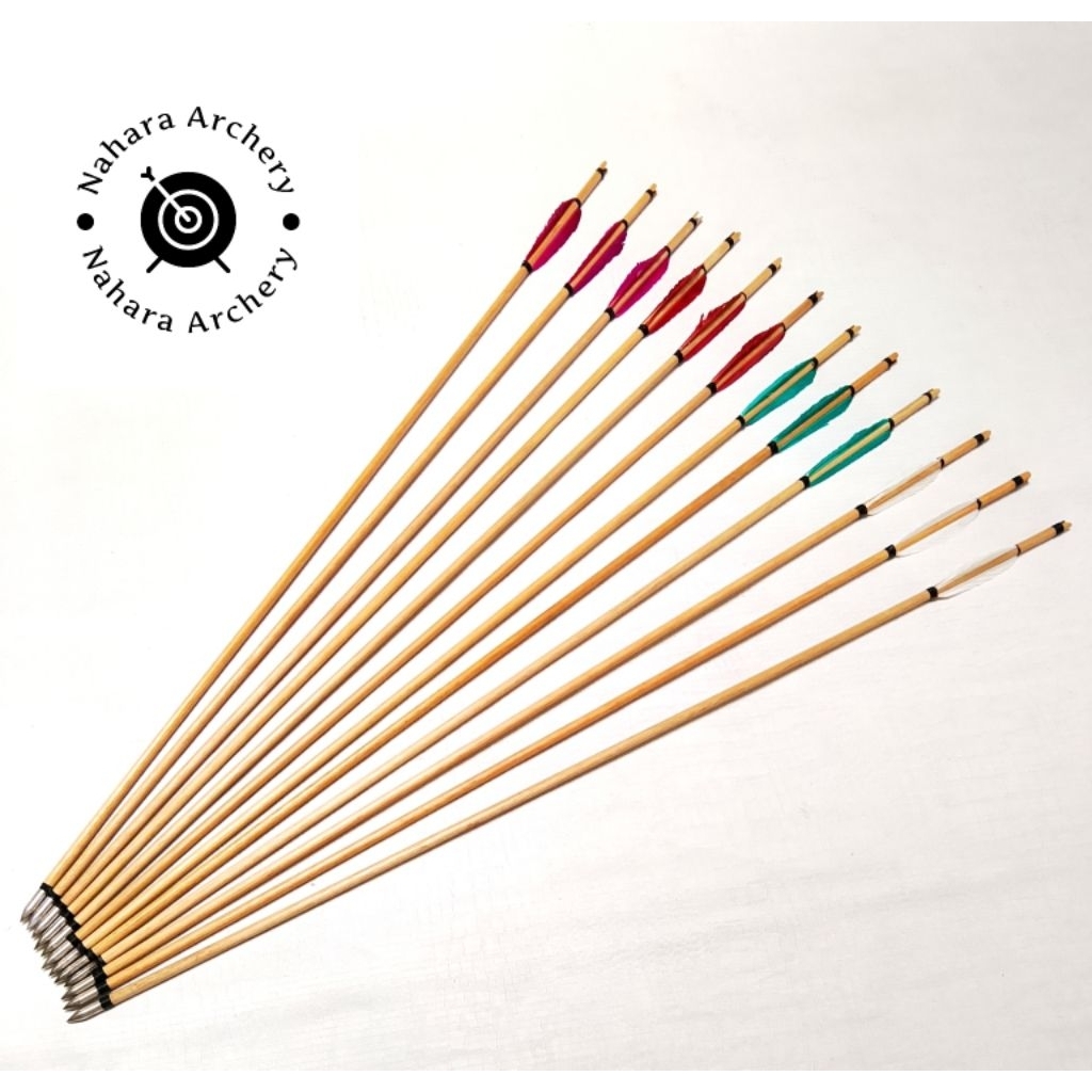 Arrow Dewasa Ramin Vanes Entok / 6 pcs