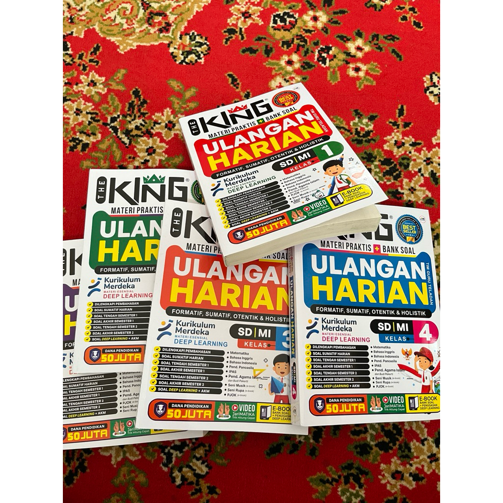 Buku The King Ulangan Harian SD