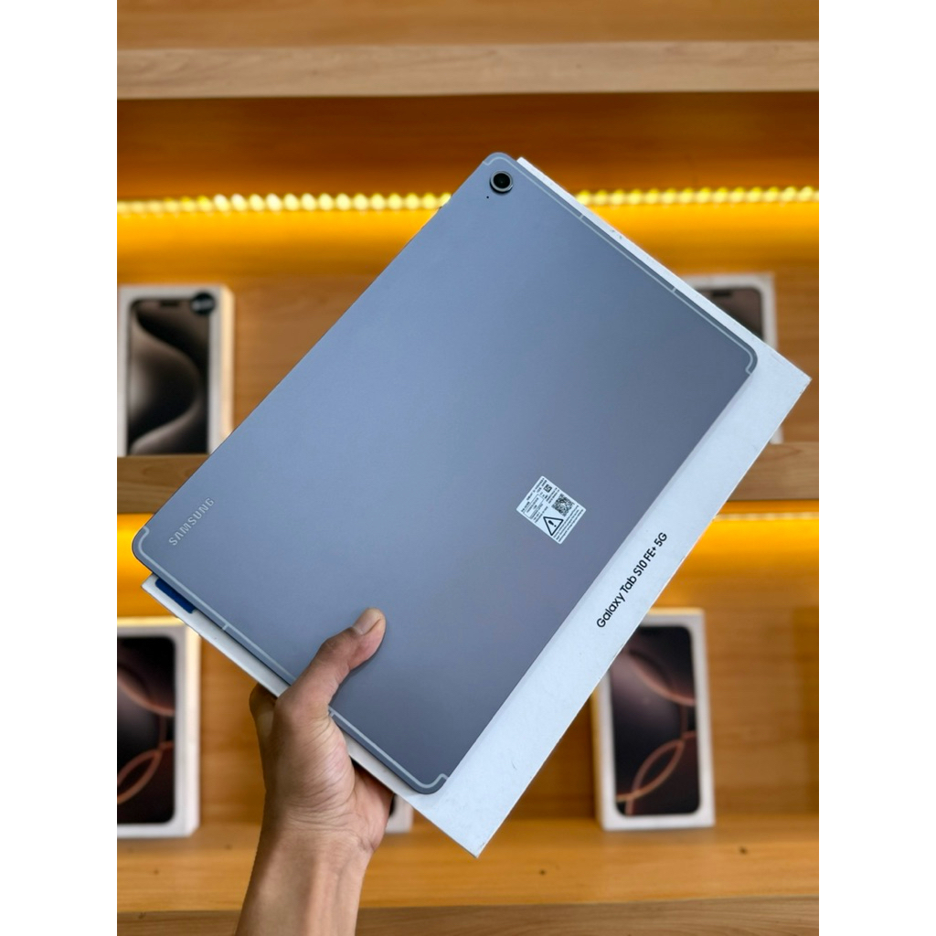 SAMSUNG TAB S10FE PLUS 5G 12/256GB (BISA KARTU) SECOND MULUS TERAWAT