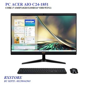 Pc ACER All In One C22-1800 BLACK