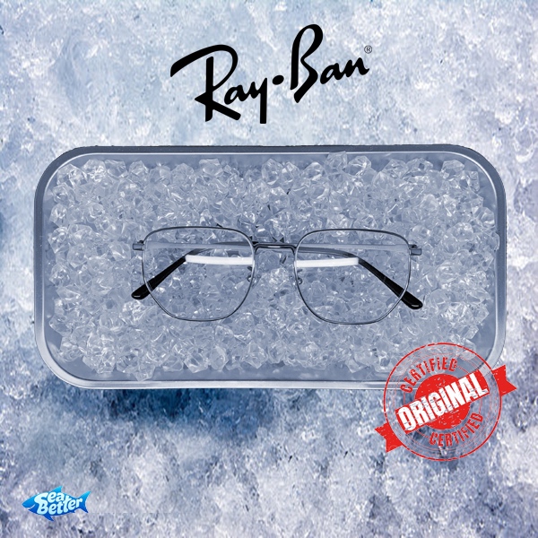 Frame Kacamata Rayban Original RB8776D 1000 Gunmetal