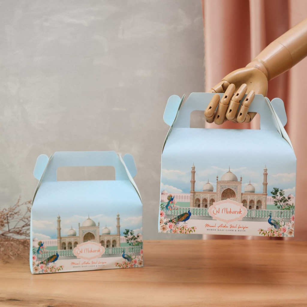 BOX HAMPERS LEBARAN SELIP/BOX HAMPERS IDUL FITRI/KOTAK HAMPERS LEBARAN