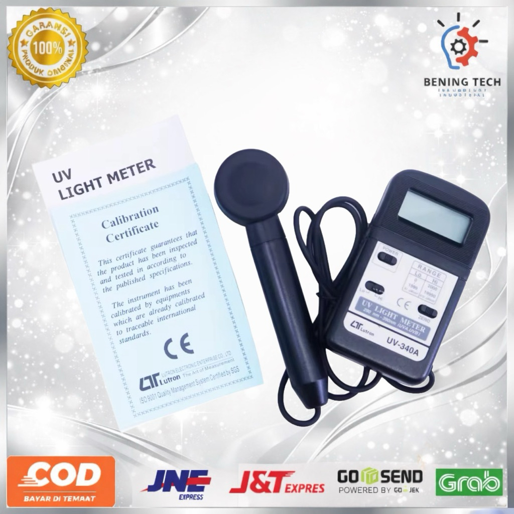 Lutron UV-340A UV Light Meter ( Pocket size Meter )