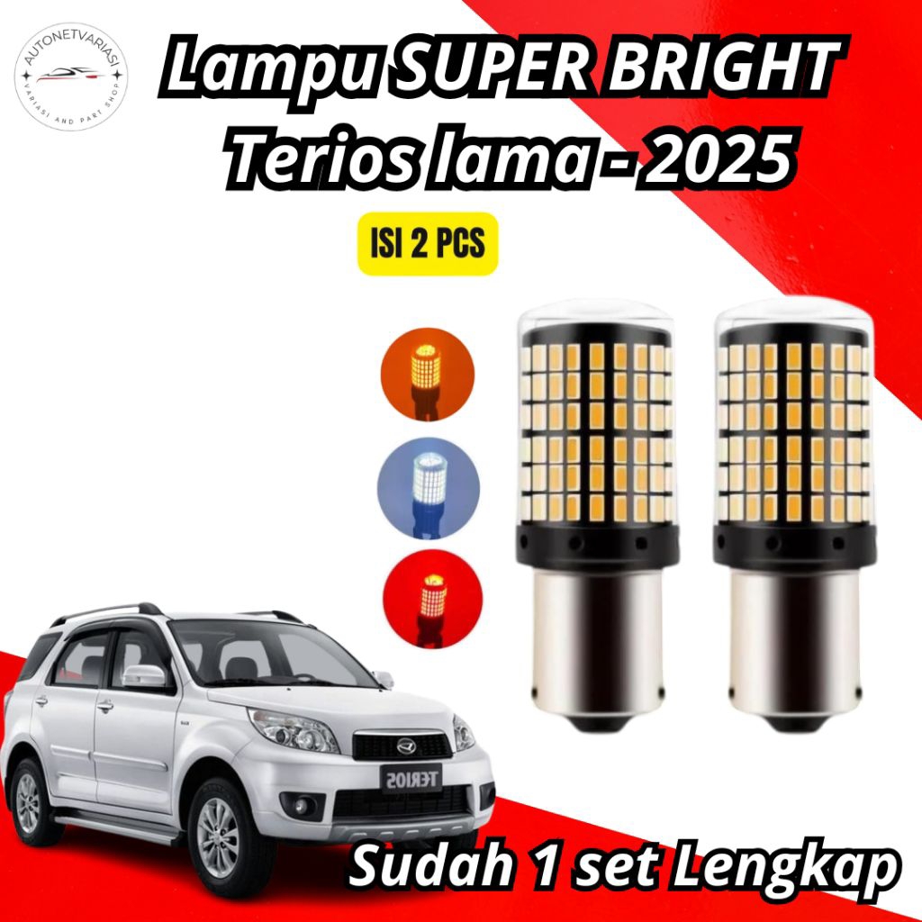 Lampu LED Superbright Rush Terios Lama-2014 Sen Dajjal Rem Mundur 2 Pcs Indicator Lights