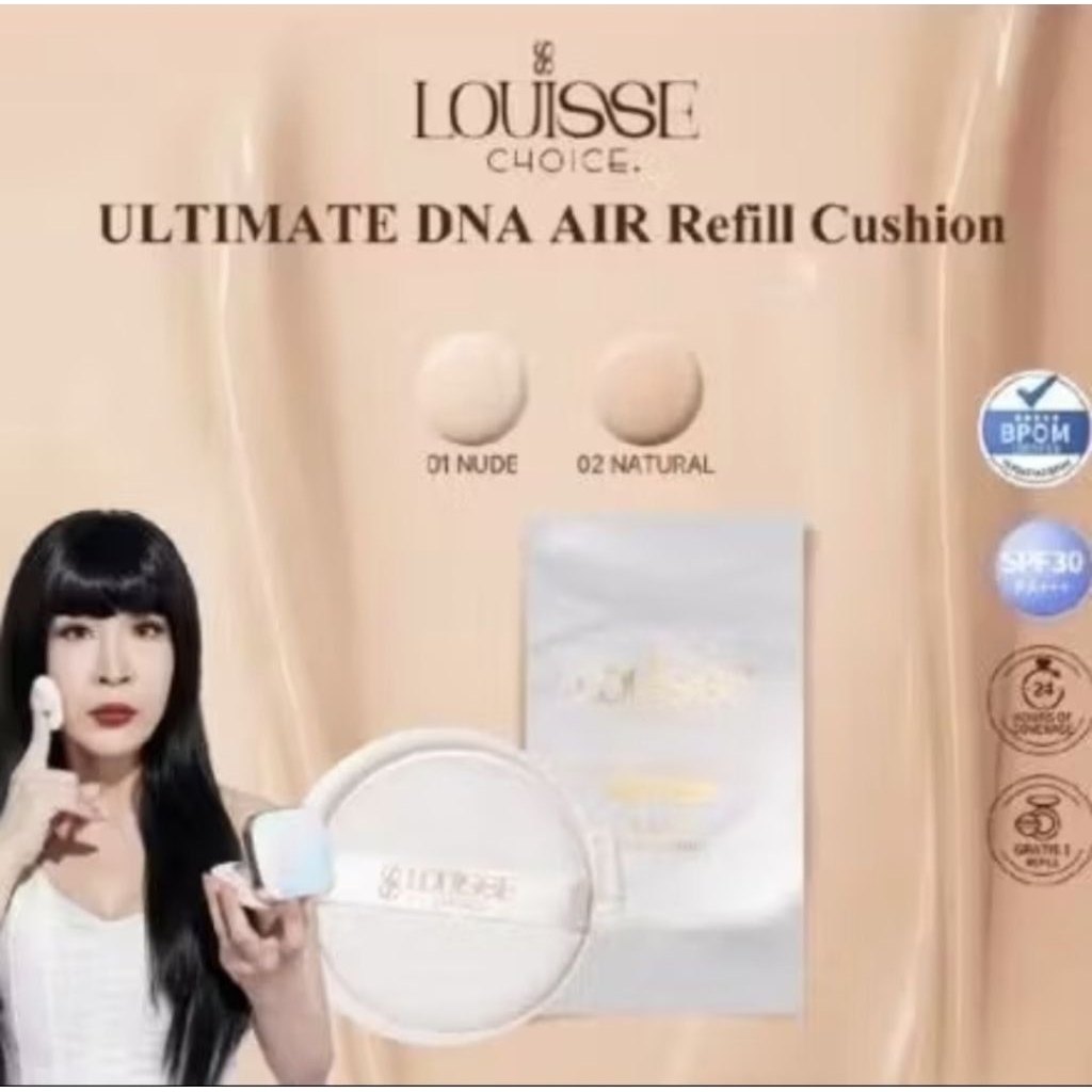 LOUISSE CHOICE - Refill Cushion 01 NUDE