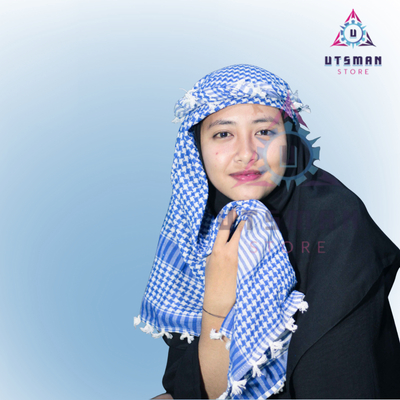 Sorban Segi Empat Premium Sorban Bahan Polyester