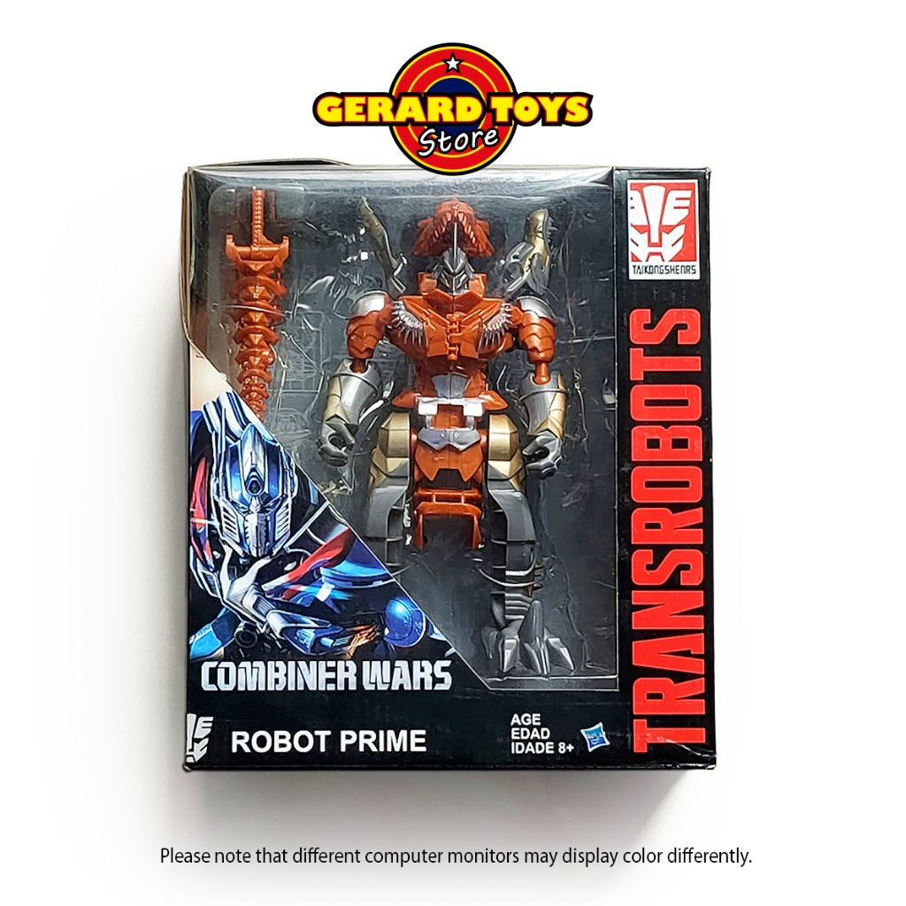 Gerard Toys Mainan Anak Transformers Transrobots Robot Prime Grimlock Murah Bahan Bagus