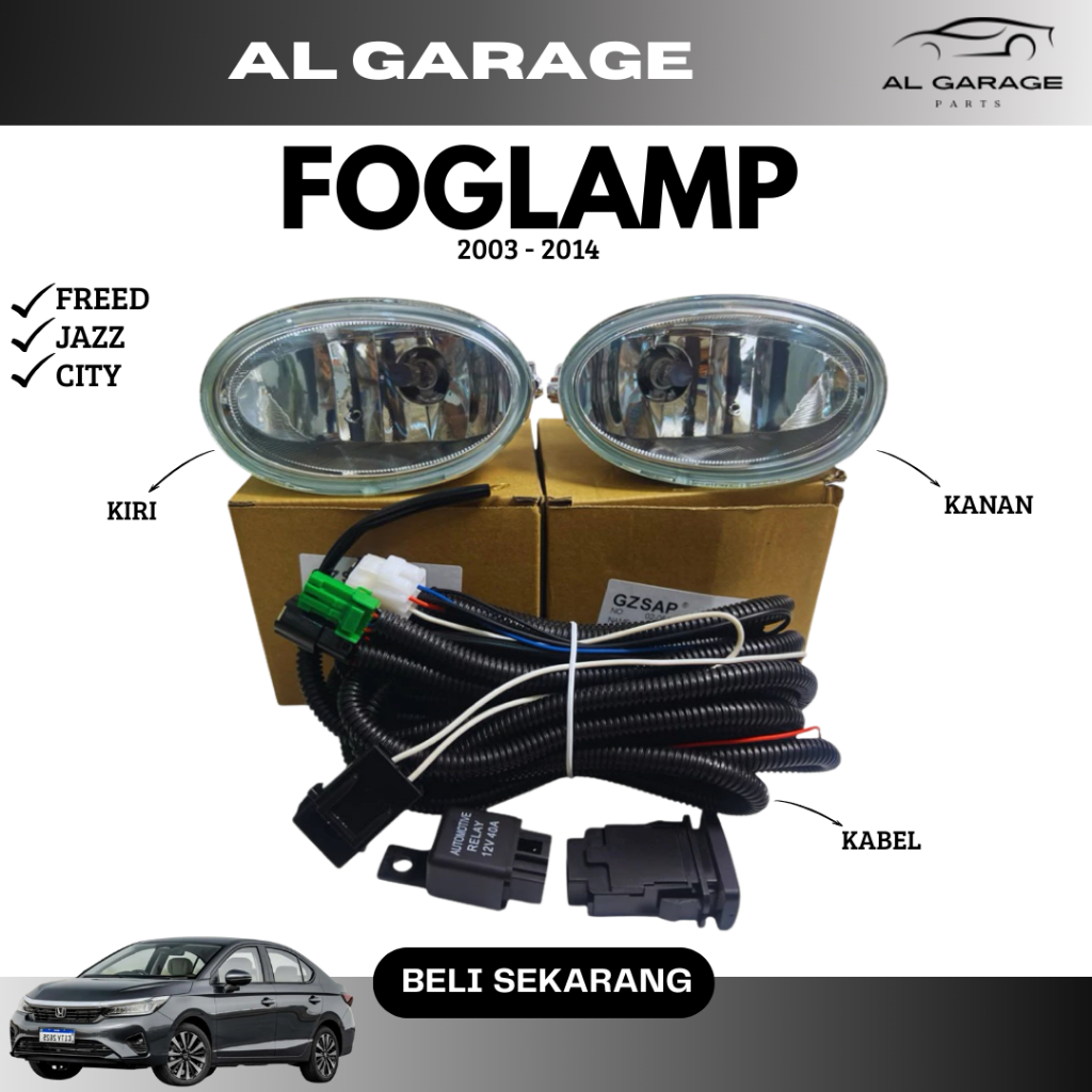 FOGLAMP HONDA JAZZ CITY 2003 - 2014