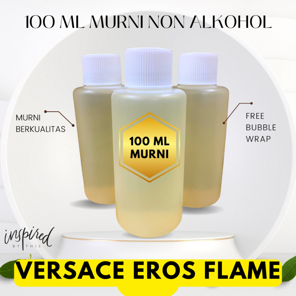 Bibit Parfum VE EROS FLAME Repack 100 ML MURNI LBM Fragrance