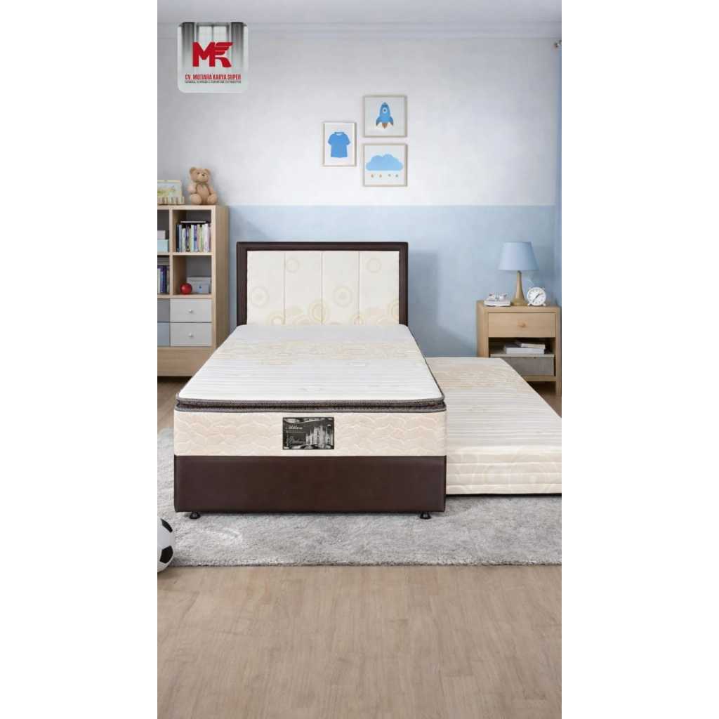 Springbed sorong belvana 2in1 UK 120 - KASUR SORONG 2in1 | springbed milano sorong