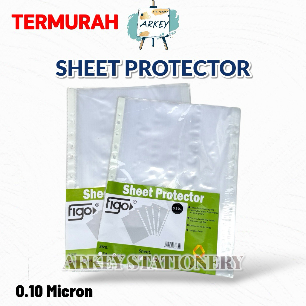 FIGO Sheet Protector 0,10 micron / Sheet Protector F4 & A4