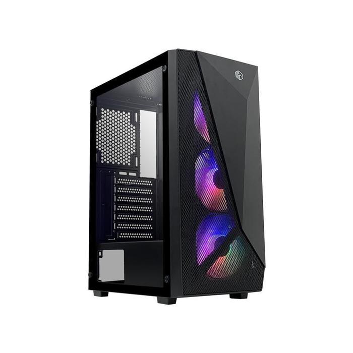 CUBE GAMING ZAIREE - ATX Gaming Case - Left Side Tempered Glass - PSU Cover - Dust Filter