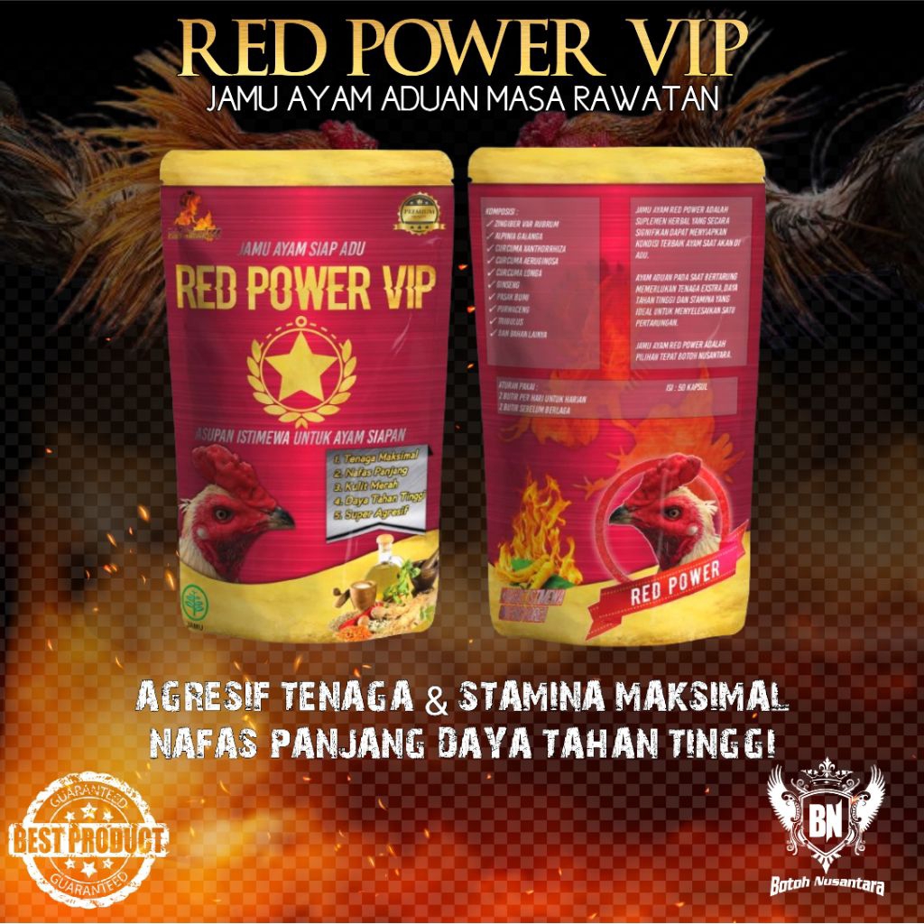 Redpowervip Doping ayam Bangkok super agresif