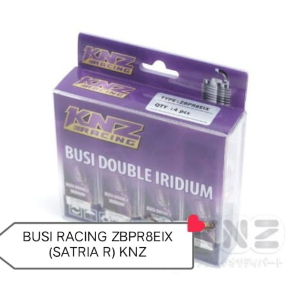 BUSI RACING DOUBLE IRIDIUM ZBPR8EIX SATRIA R KNZ