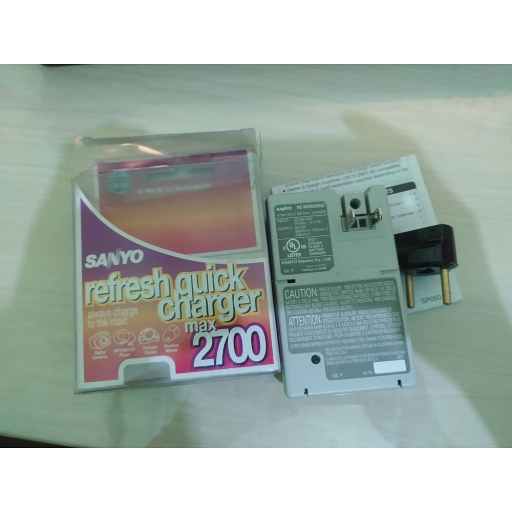 Quick Refresh Charger Sanyo